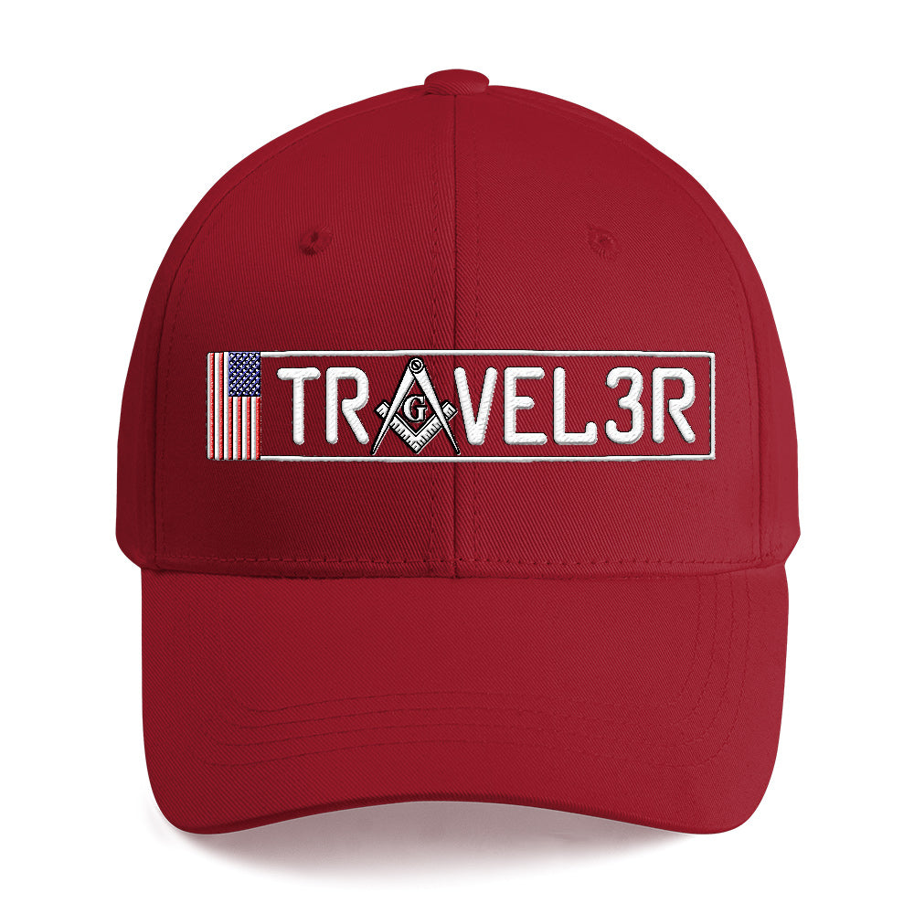Traveler Plate Cap - Embroidered