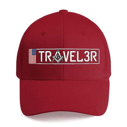 Traveler Plate Cap - Embroidered