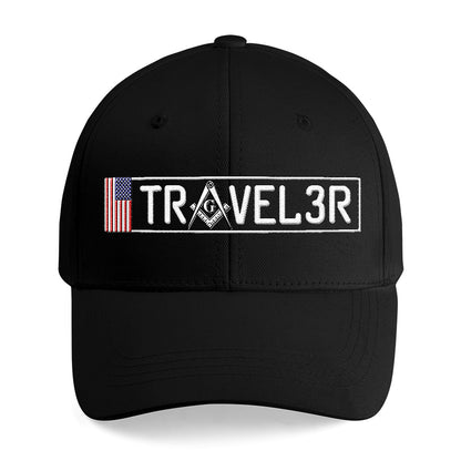 Traveler Plate Cap - Embroidered
