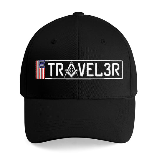 Traveler Plate Cap - Embroidered