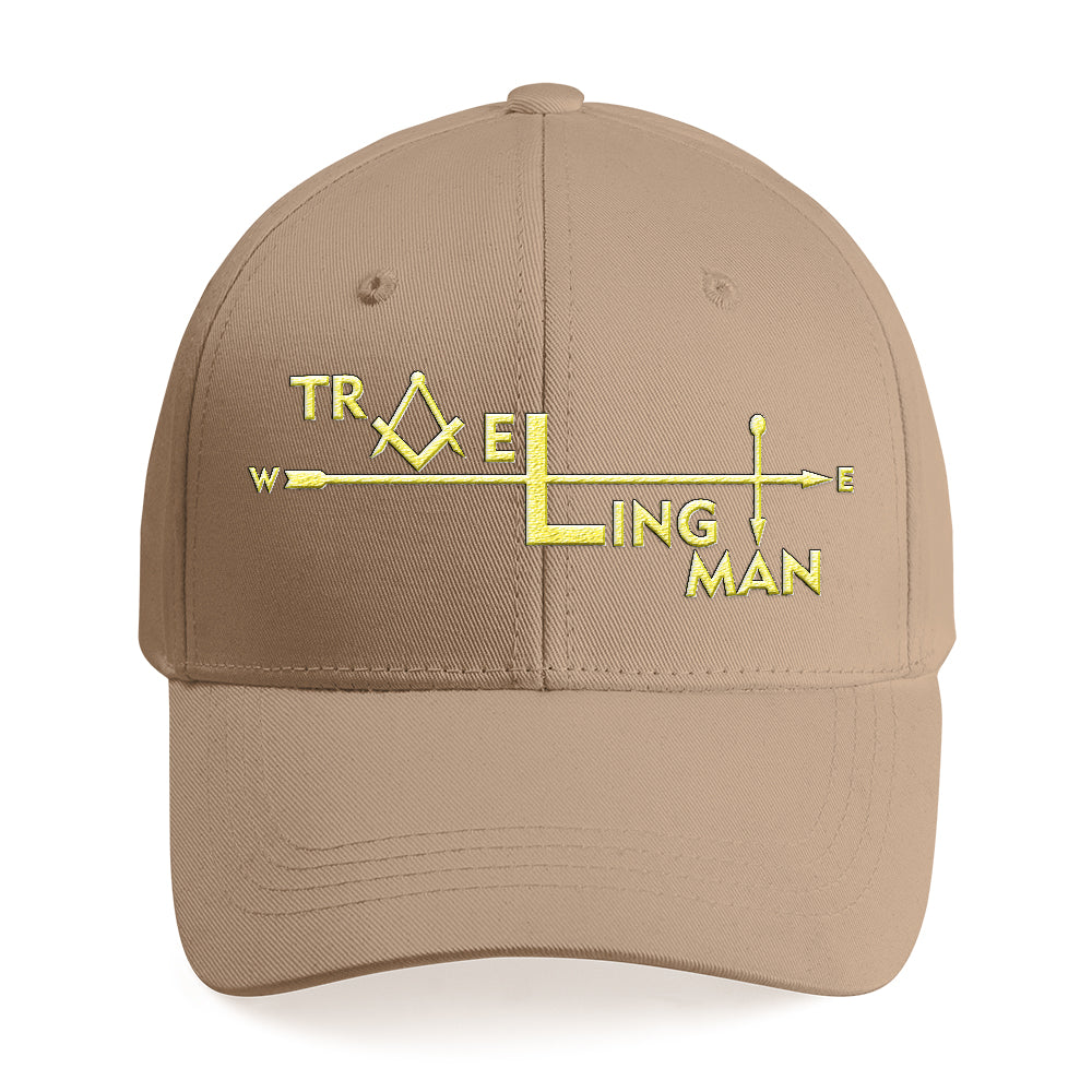 Traveling Man Cap - Embroidered
