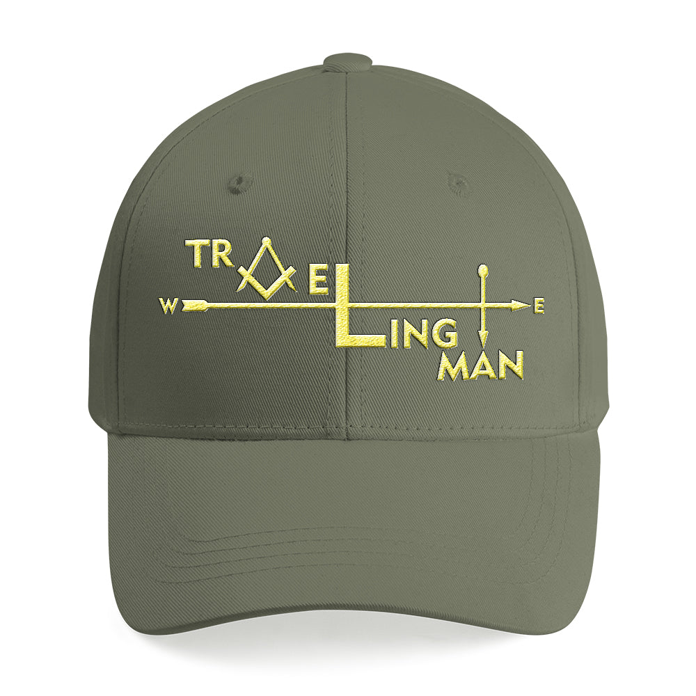 Traveling Man Cap - Embroidered
