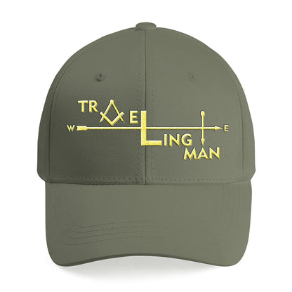 Traveling Man Cap - Embroidered