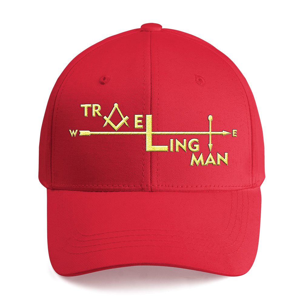 Traveling Man Cap - Embroidered