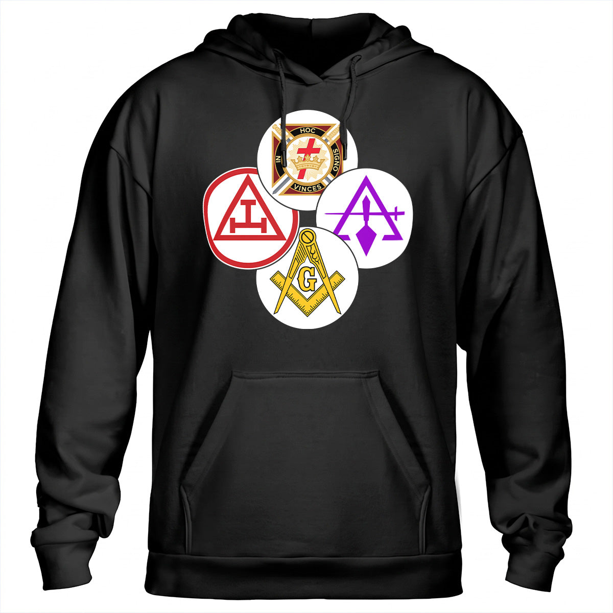 York Rite Freemason Hoodie