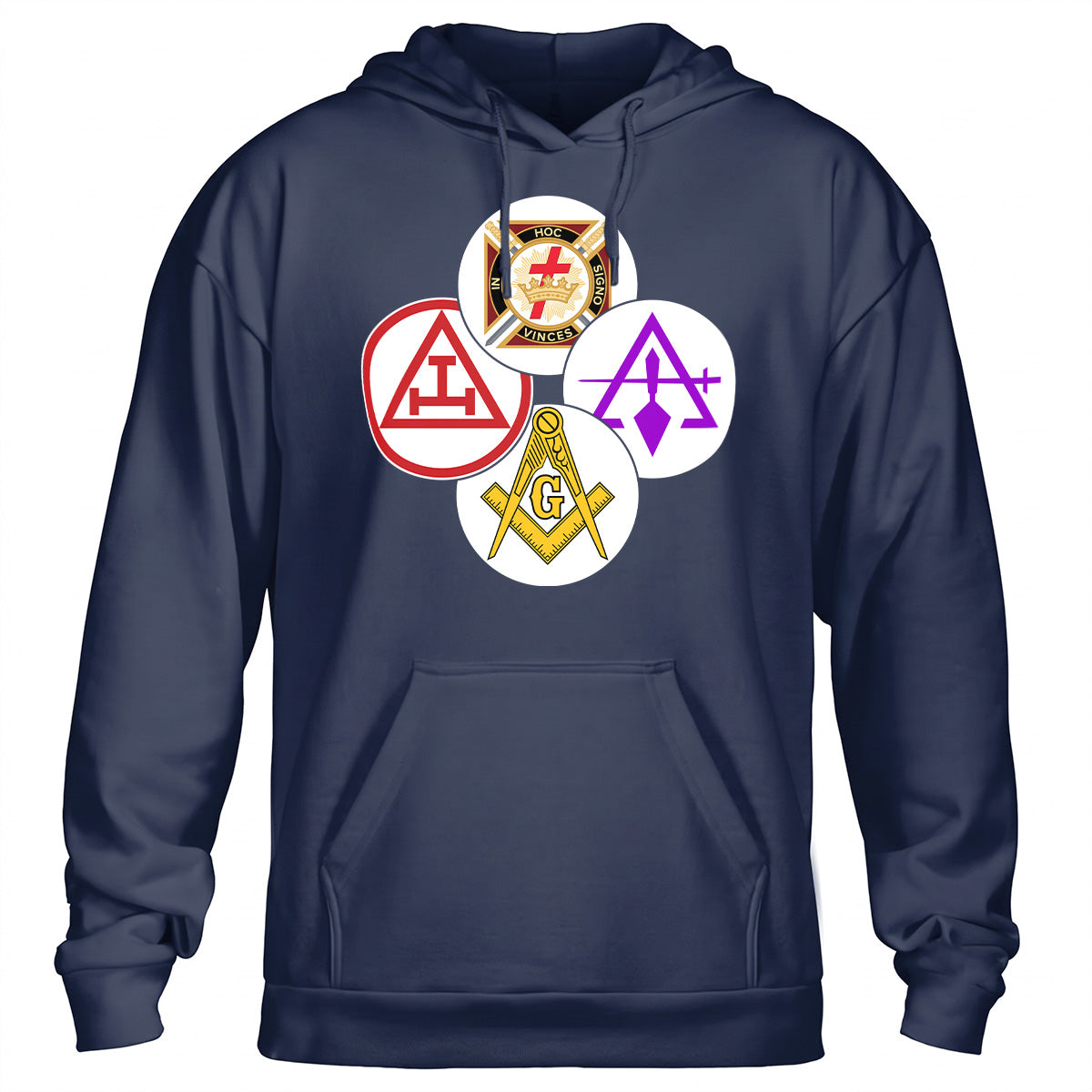 York Rite Freemason Hoodie
