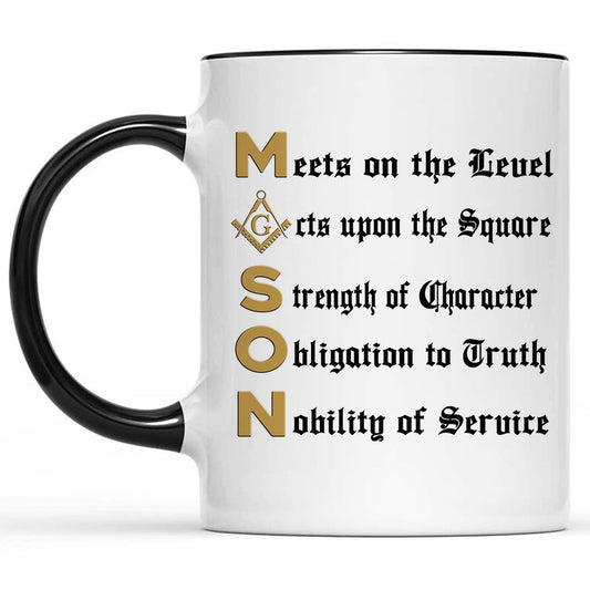 Mason Values Mug