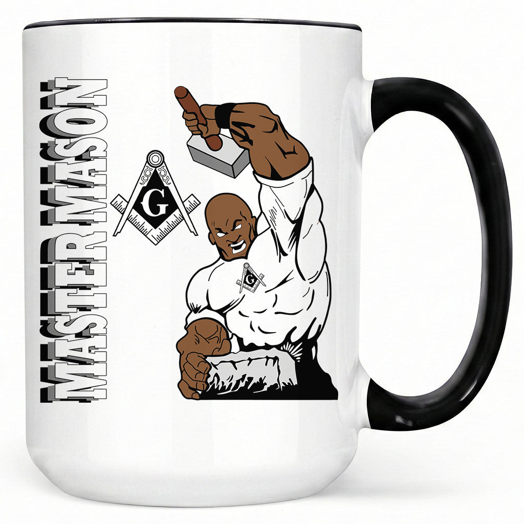 Master Mason With Hammer Mug
