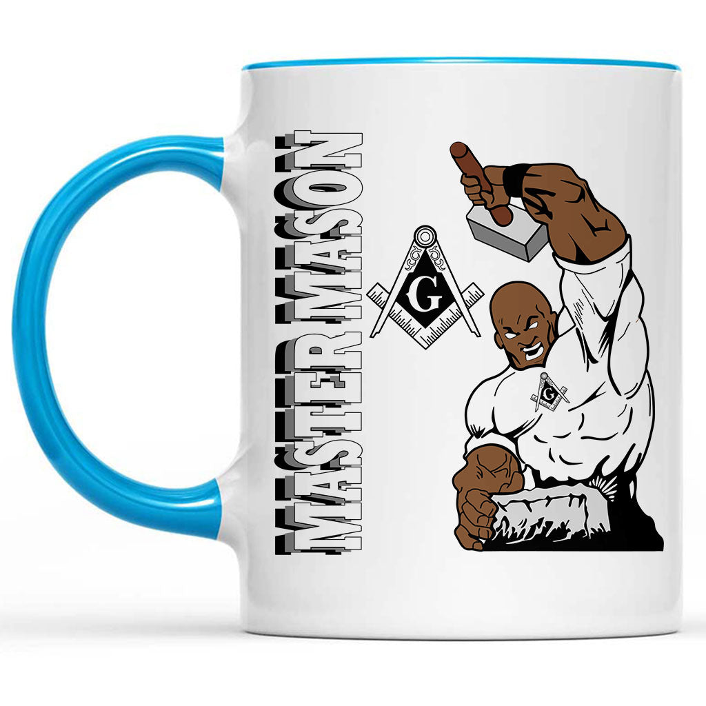 Master Mason With Hammer Mug