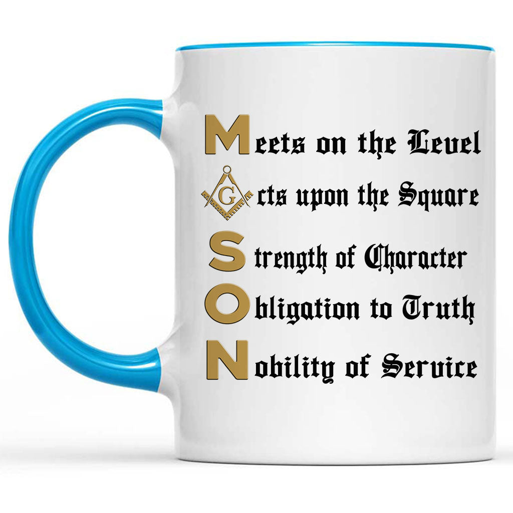 Mason Values Mug