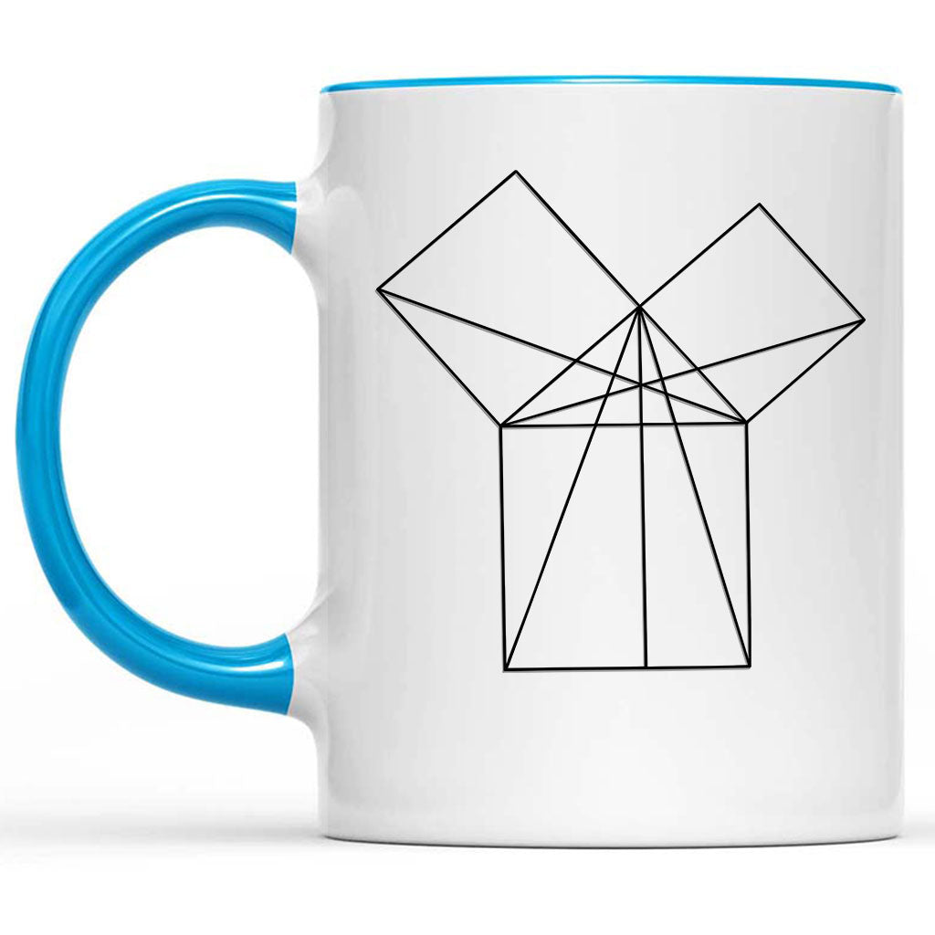 47th Problem of Euclid Mug