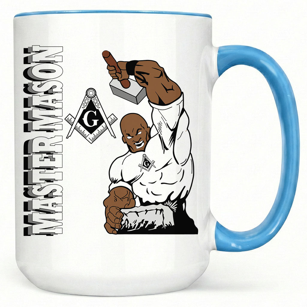 Master Mason With Hammer Mug