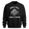 Born A Man Raised A Mason Standard Sweatshirt