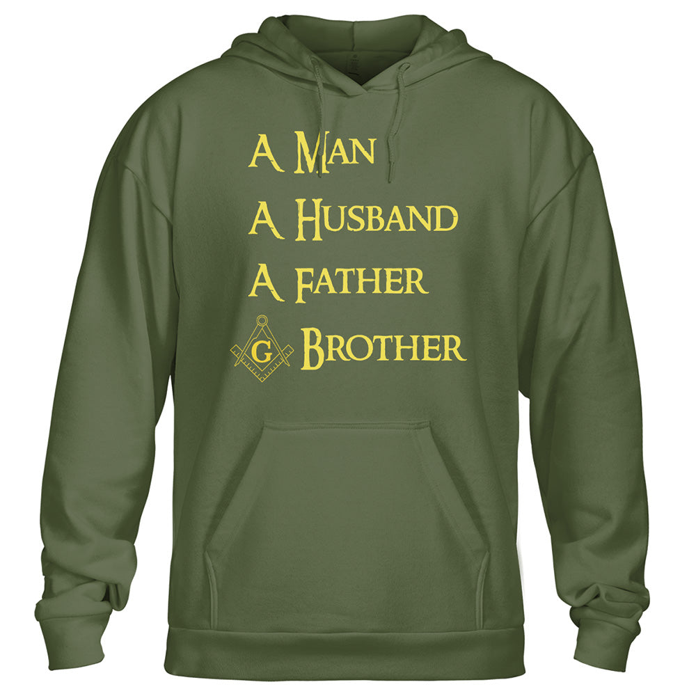 Man Husband Father Brother Hoodie