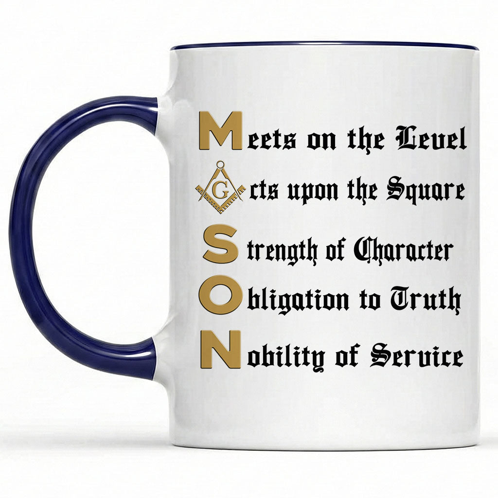 Mason Values Mug