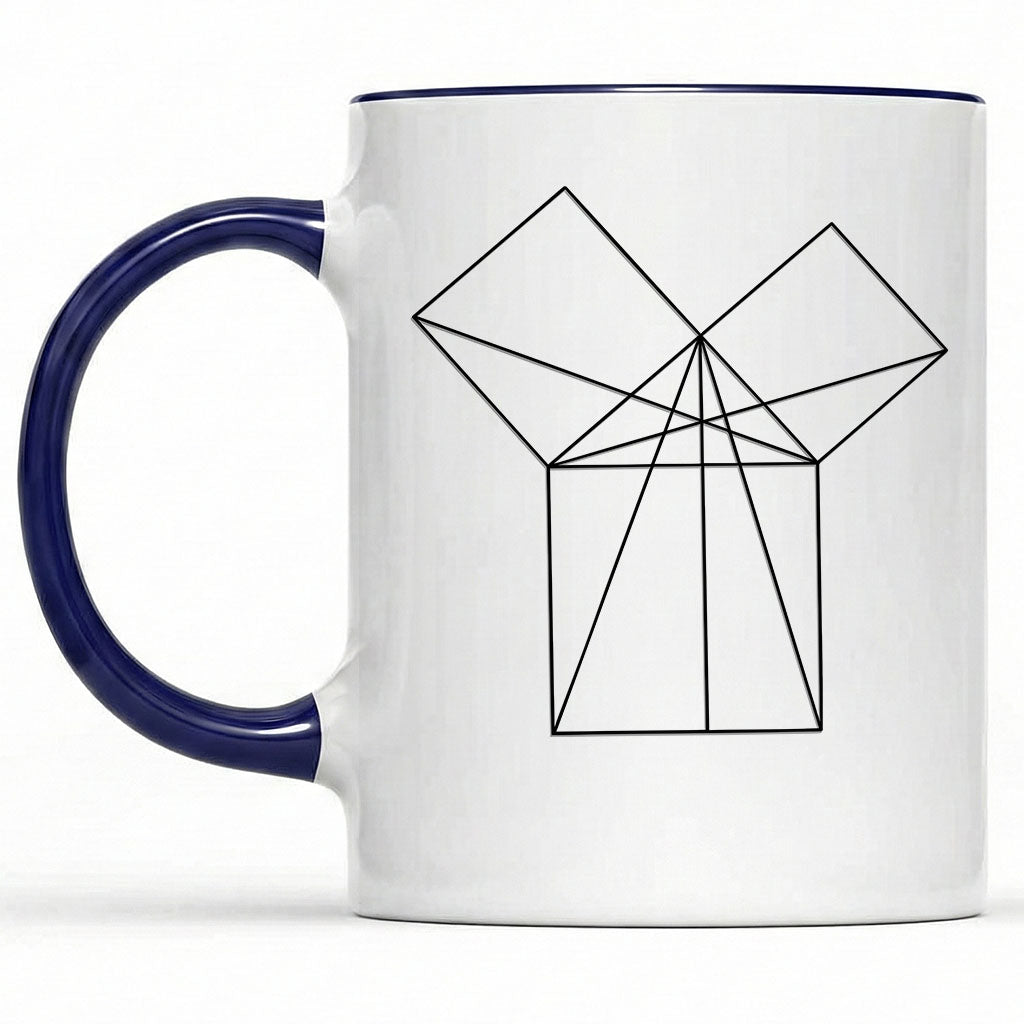 47th Problem of Euclid Mug