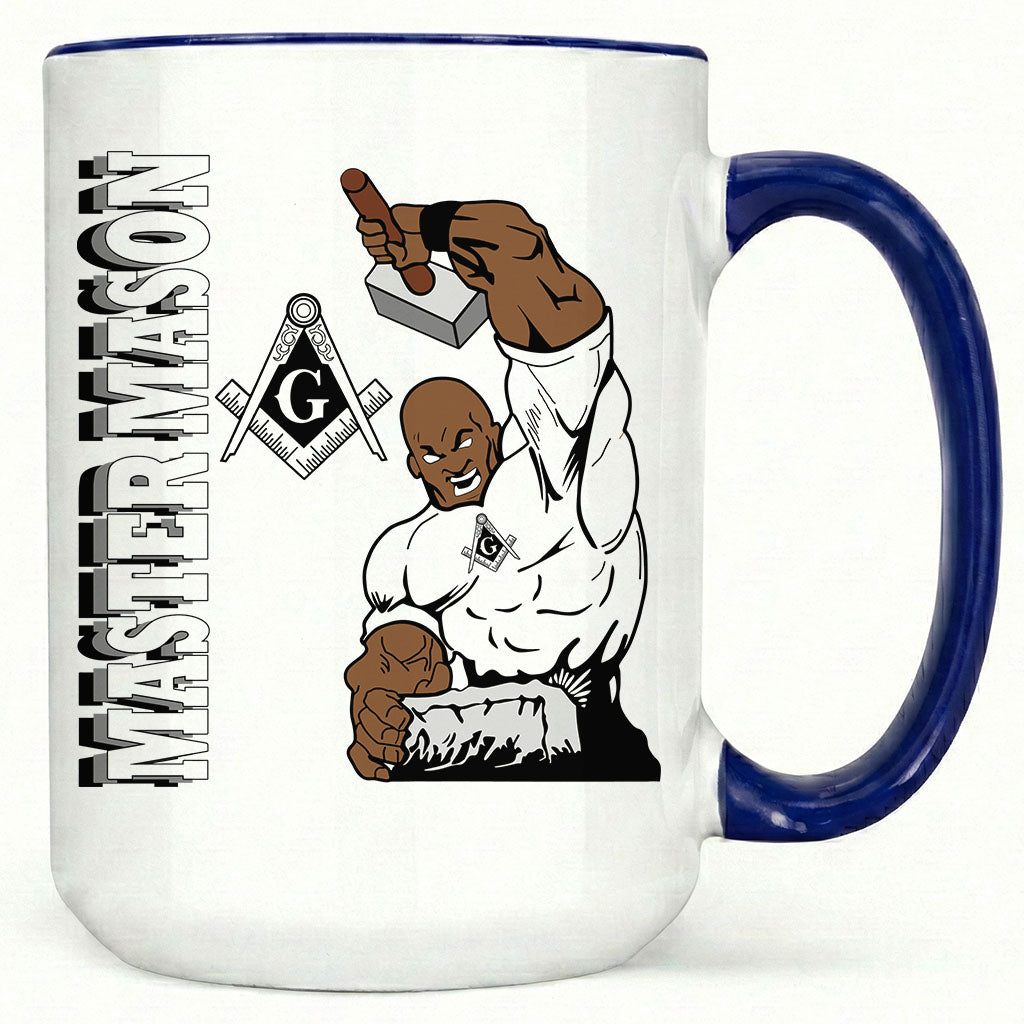 Master Mason With Hammer Mug