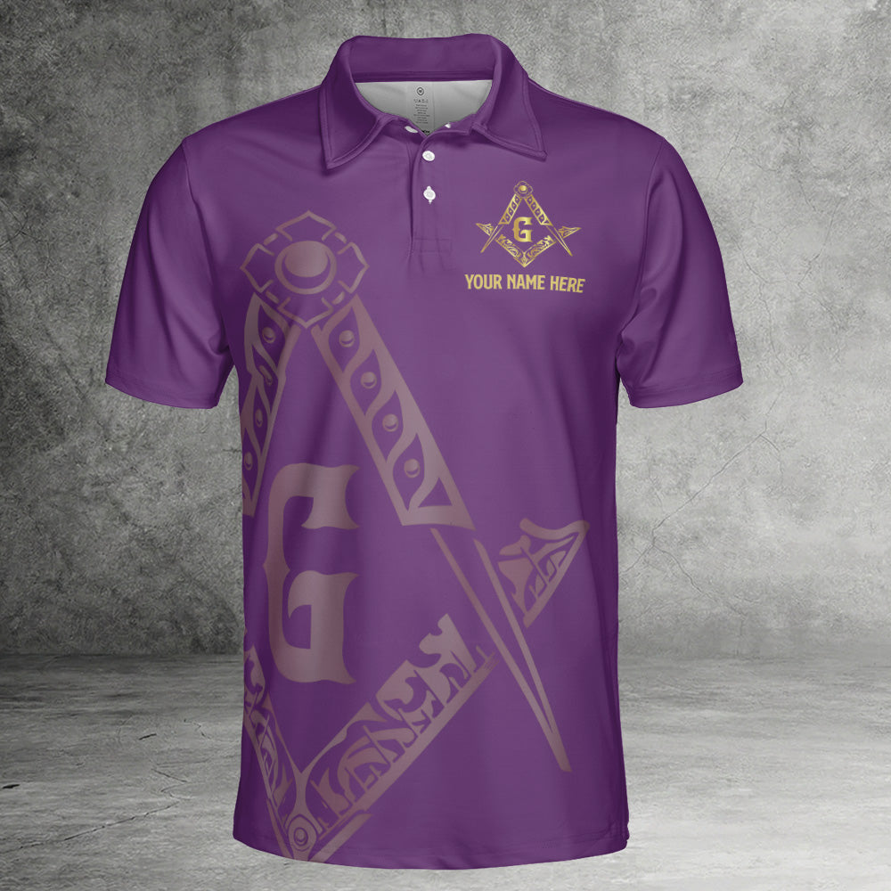 Custom Freemason Polo Shirt