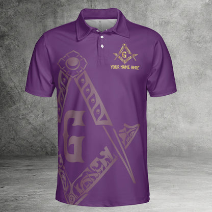 Custom Freemason Polo Shirt