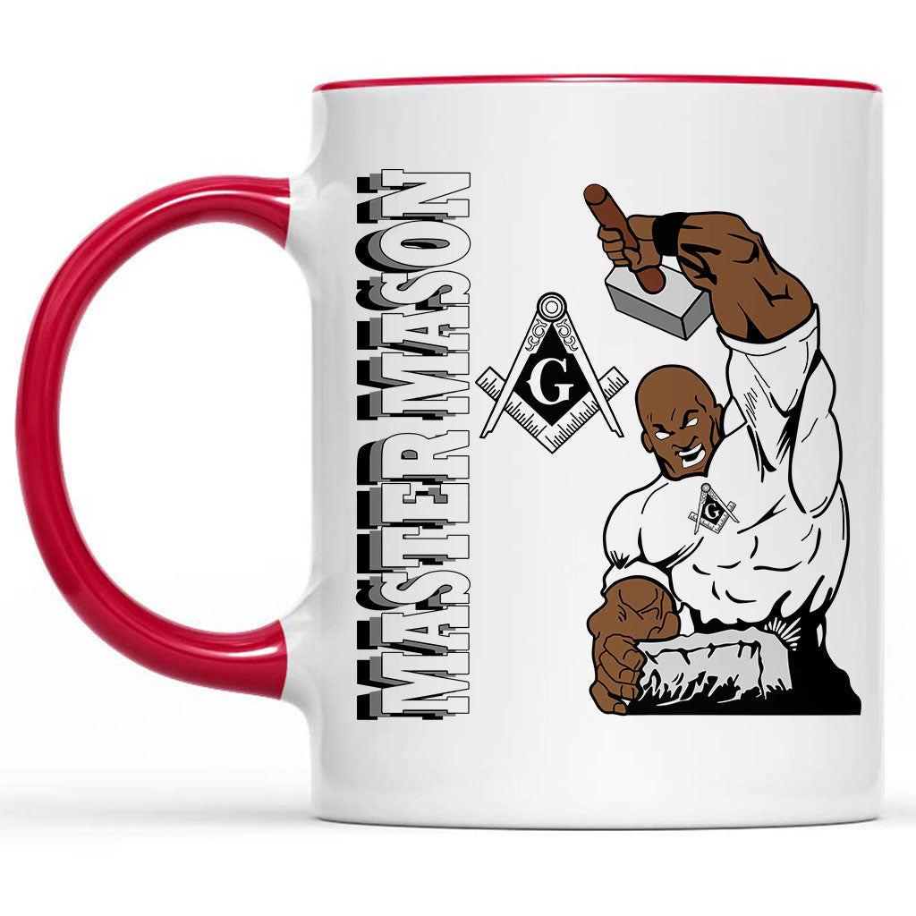 Master Mason With Hammer Mug