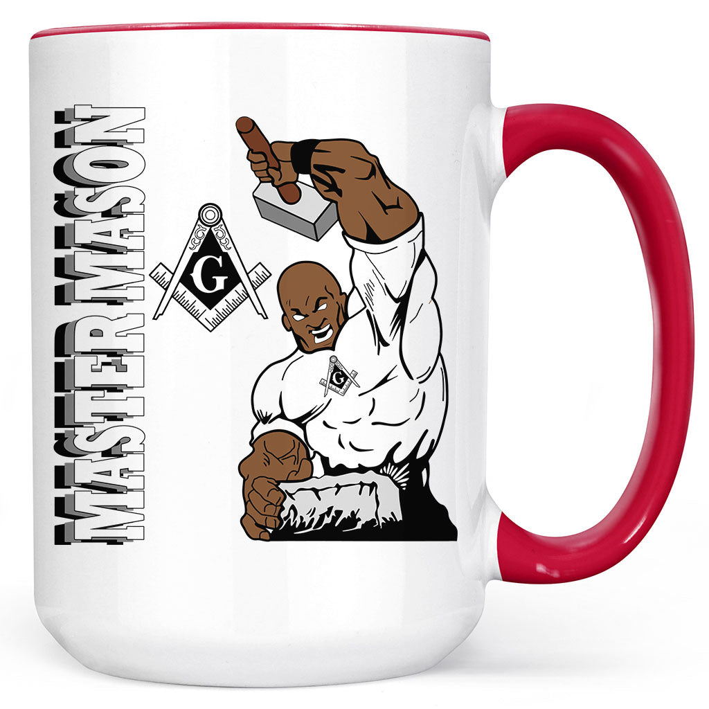 Master Mason With Hammer Mug