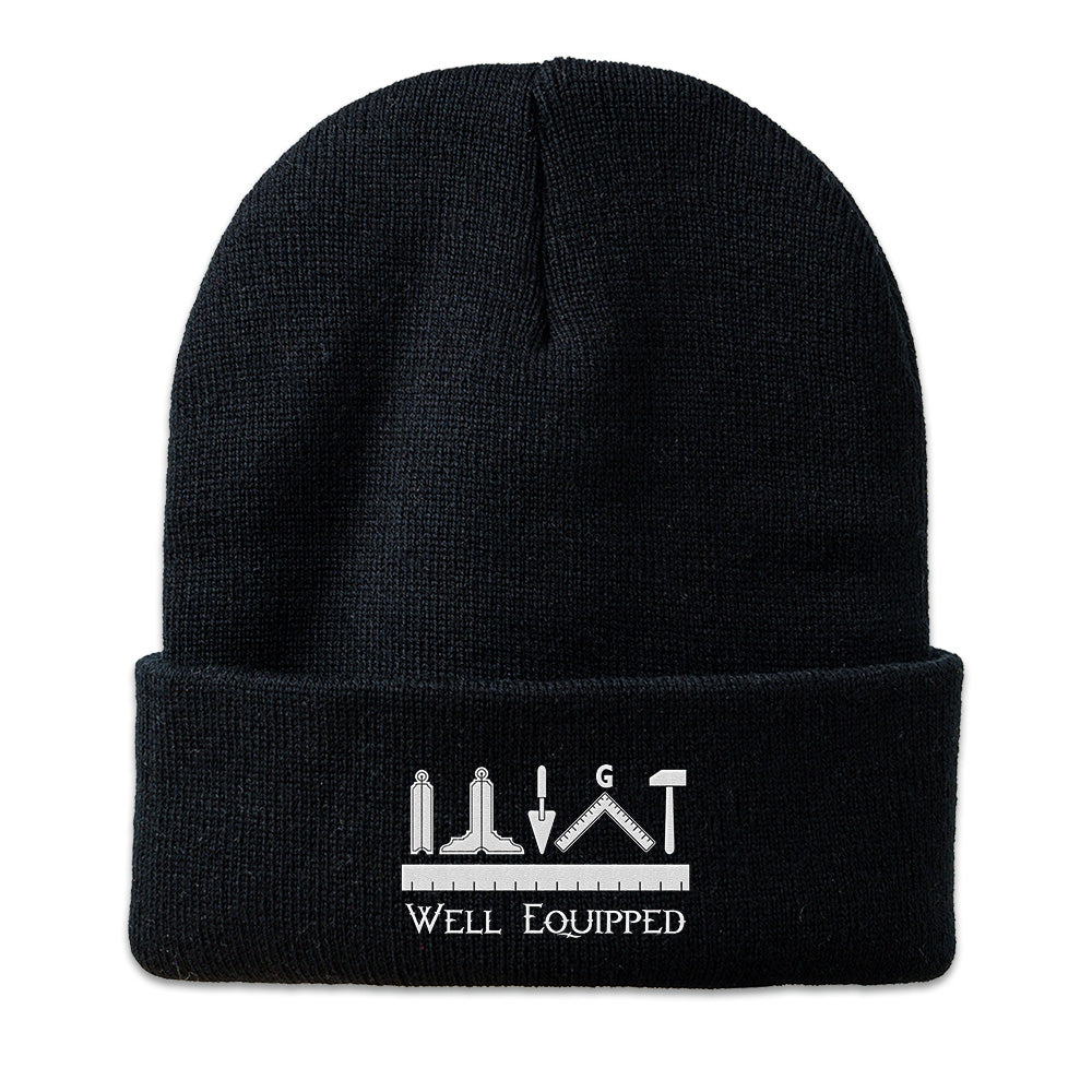Well Equipped Beanie - Embroidered