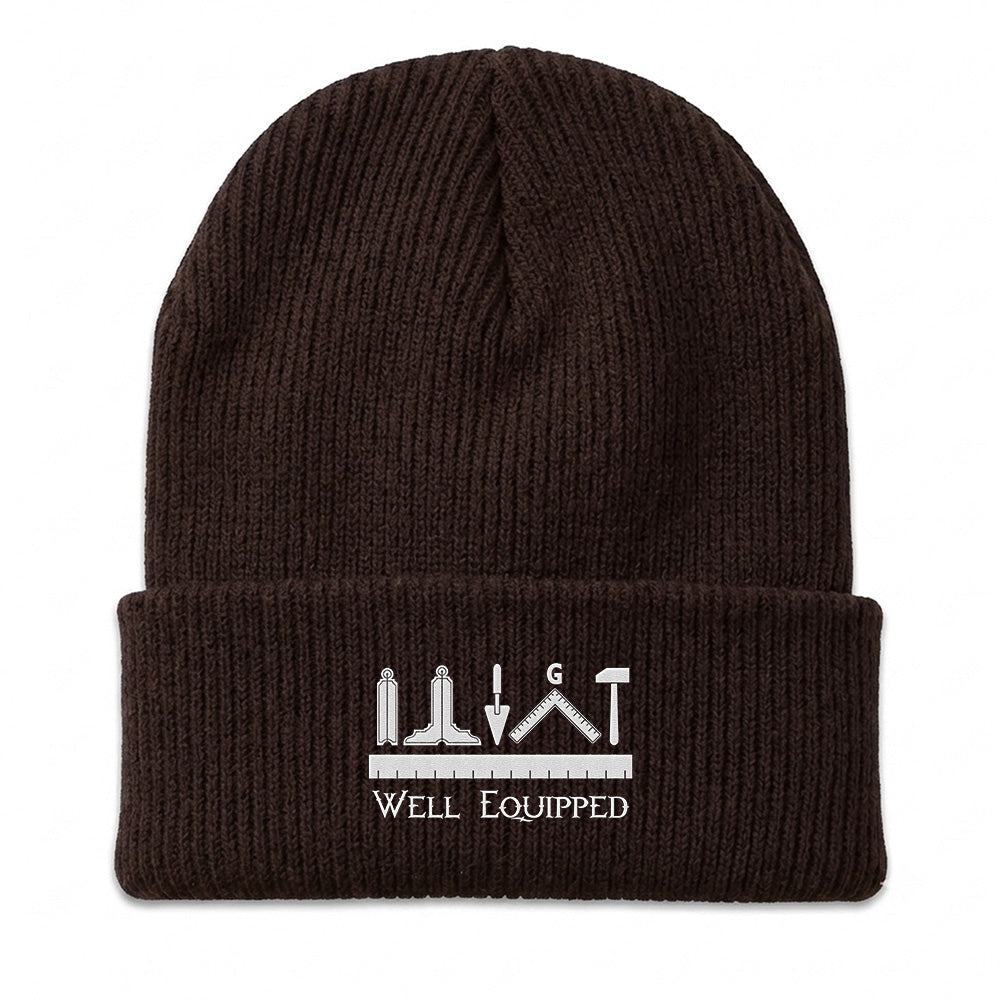 Well Equipped Beanie - Embroidered