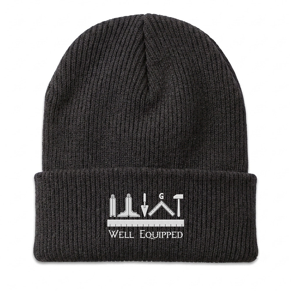 Well Equipped Beanie - Embroidered
