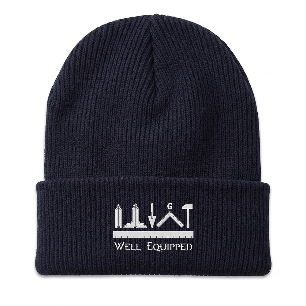 Well Equipped Beanie - Embroidered