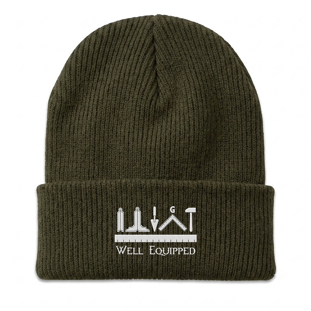 Well Equipped Beanie - Embroidered