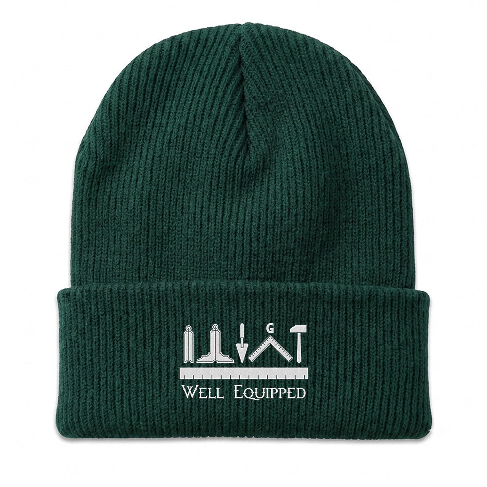Well Equipped Beanie - Embroidered